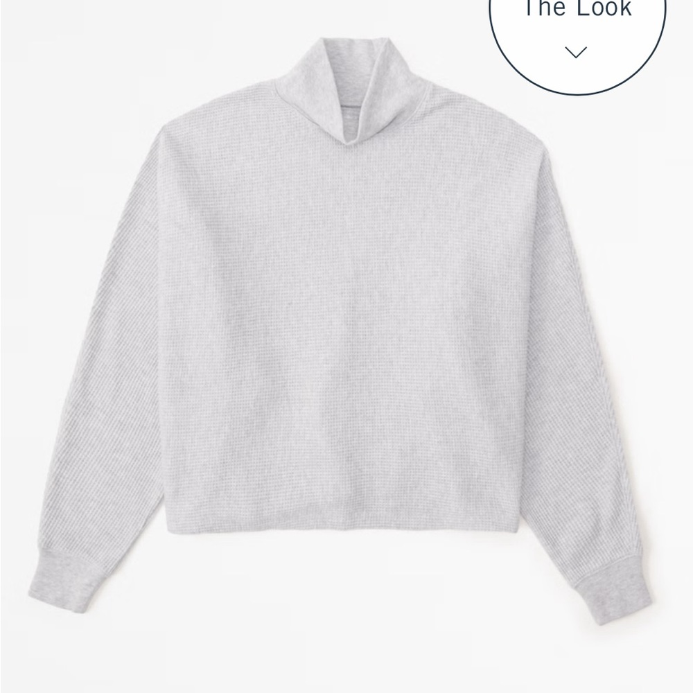 Abercrombie & Fitch Long-Sleeve Dolman Waffle Tee